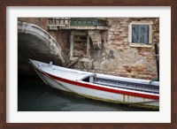 Framed Venice Workboats III