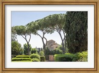 Framed Rome Landscape I