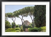 Framed Rome Landscape I