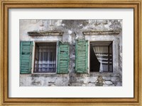 Framed Catching the Breeze - Kotor, Montenegro