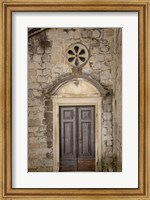 Framed Distinguished Entrance - Kotor, Montenegro