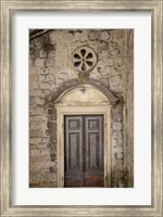 Framed Distinguished Entrance - Kotor, Montenegro