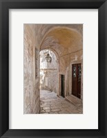 Framed Quiet Passageway - Kotor, Montenegro