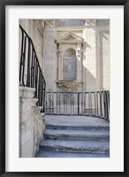 Framed Courtyard Splendor - Dubrovnik, Croatia
