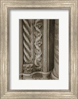 Framed Architecture Detail in Sepia III