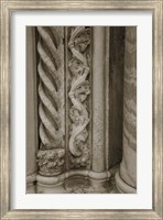 Framed Architecture Detail in Sepia III