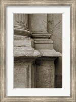Framed Architecture Detail in Sepia IV