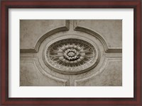 Framed Architecture Detail in Sepia VII