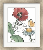 Framed Boho Florals II