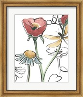 Framed Boho Florals VI