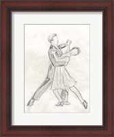 Framed Vintage Ballroom I