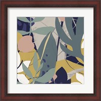 Framed 'Tropical Attraction II' border=