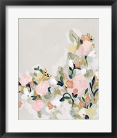 Blushing Blooms I Framed Print
