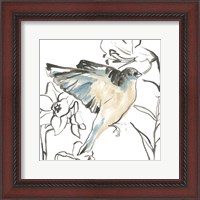 Framed Songbird Meadow I