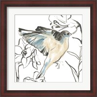 Framed Songbird Meadow I