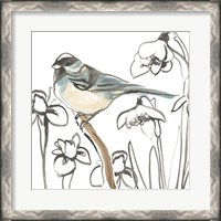 Framed Songbird Meadow II