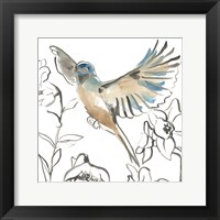 Framed Songbird Meadow IV