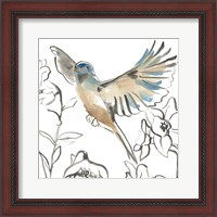 Framed Songbird Meadow IV