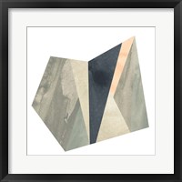 Framed Marble Origami III