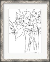 Framed Contour Bouquet II