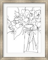 Framed Contour Bouquet II