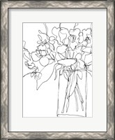 Framed Contour Bouquet II