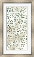 Framed Green Flowerhead II