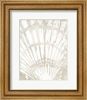 Framed Linen Tropical Silhouette II