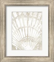 Framed Linen Tropical Silhouette II