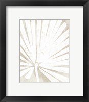 Framed 'Linen Tropical Silhouette IV' border=