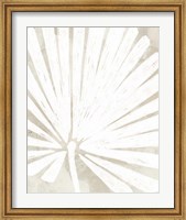 Framed Linen Tropical Silhouette IV