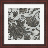 Framed Barnwood Chintz III