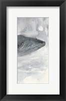 Framed Blue Whale Triptych III