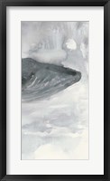 Framed Blue Whale Triptych III