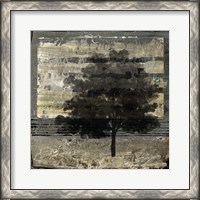 Framed Composition With Tree I