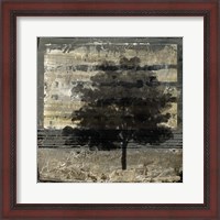 Framed Composition With Tree I