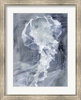 Framed Indigo Jellyfish I
