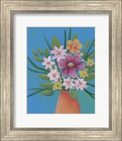 Framed Jubilant Floral IV