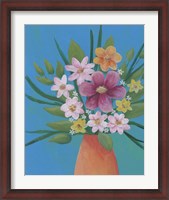 Framed Jubilant Floral IV