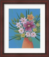 Framed Jubilant Floral IV