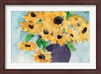 Framed Sunflower Moment II