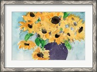 Framed Sunflower Moment II