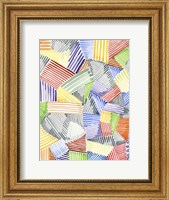 Framed Crosshatch Quilt I