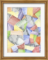 Framed Crosshatch Quilt I