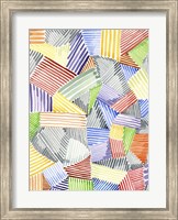 Framed Crosshatch Quilt I