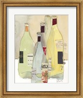 Framed 'Wines & Spirits I' border=