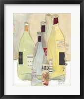 Wines & Spirits I Framed Print
