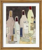 Framed Wines & Spirits IV
