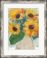 Framed Rustic Sunflowers II