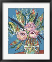 Tumultuous Bouquet I Framed Print